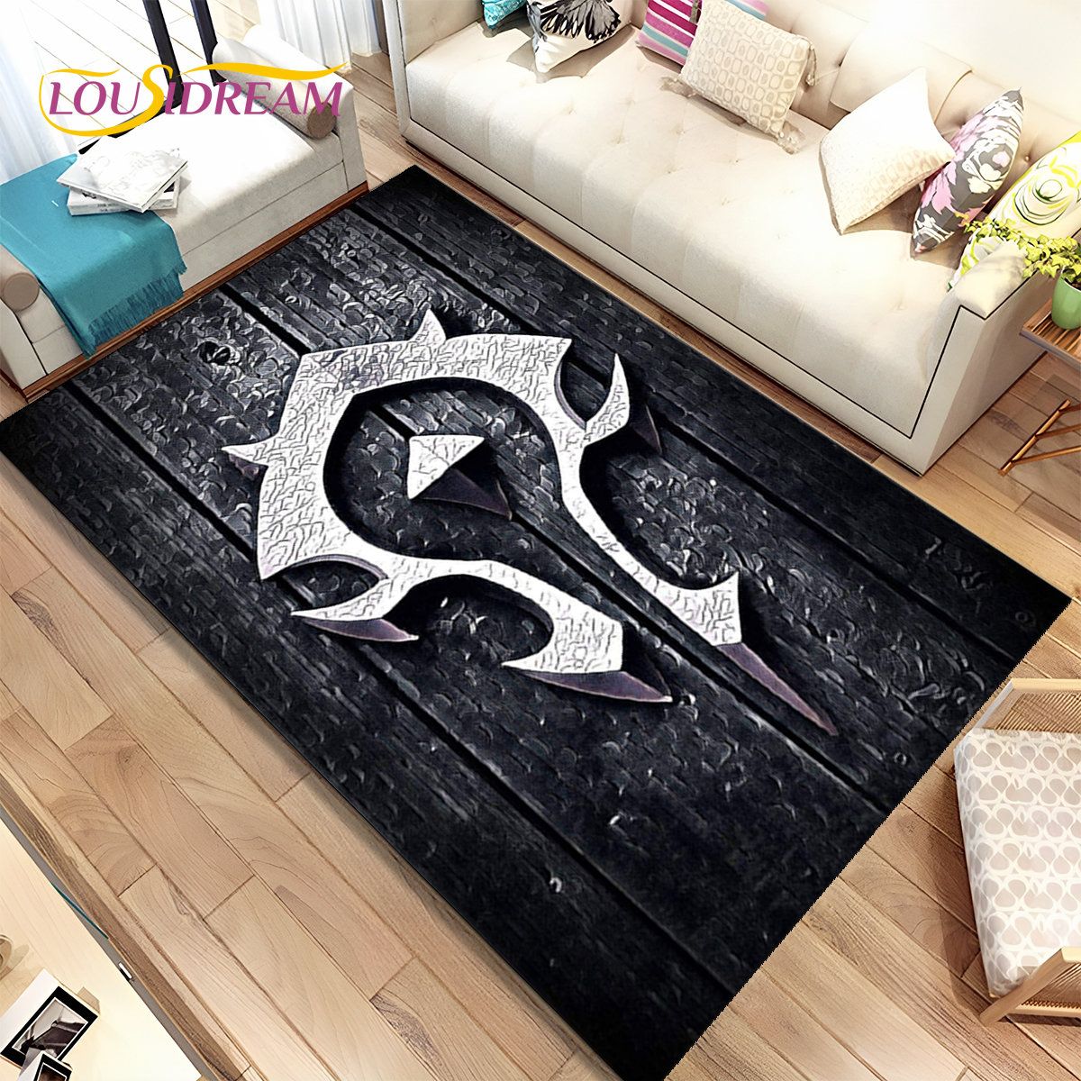Kids Outdoor Area - World Of Warcraft WOW,เกม Gamer พรมพรมพรมสำหรับห้องรับแขกห้องนอนโซฟาพรมเช็ดเท้าตกแต่ง,เด็ก