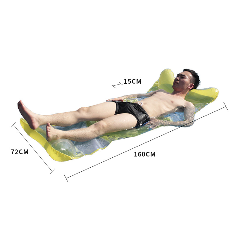 Kids Outdoor Loungers - แพยางเป่าลมรูปเป็ดสีเหลือง PVC สำหรับผู้ใหญ่และเด็ก พร้อมพนักพิง โซฟา ที่นอนลอยน้ำสำหรับเล่นน้ำกลางแจ้ง