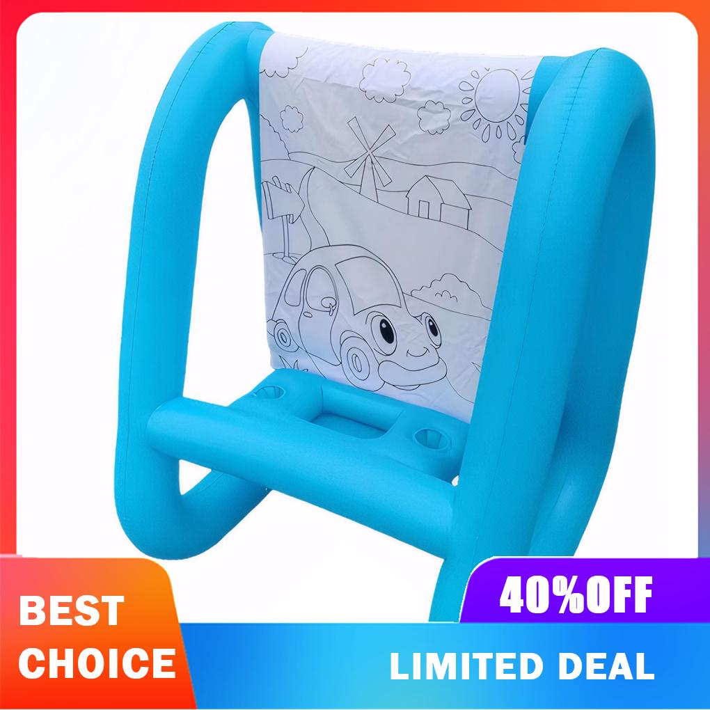 Kids Outdoor Easel - ขาตั้งวาดภาพกลางแจ้งสำหรับเด็ก ขาตั้งวาดภาพแนวตั้งสำหรับการเล่นสร้างสรรค์ได้ทุกที่ พร้อมจัดเก็บอุปกรณ์อย่างเป็นระเบียบ