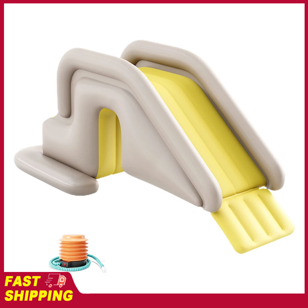 Kids Outdoor Inflatable Water Slide - สไลเดอร์น้ำเป่าลมพร้อมผนังปีนป่าย สไลเดอร์น้ำสำหรับเด็ก สนุกสนานในช่วงฤดูร้อน สวนน้ำเป่าลมขนาดกะทัดรัด สไลเดอร์น้ำกลางแจ้ง