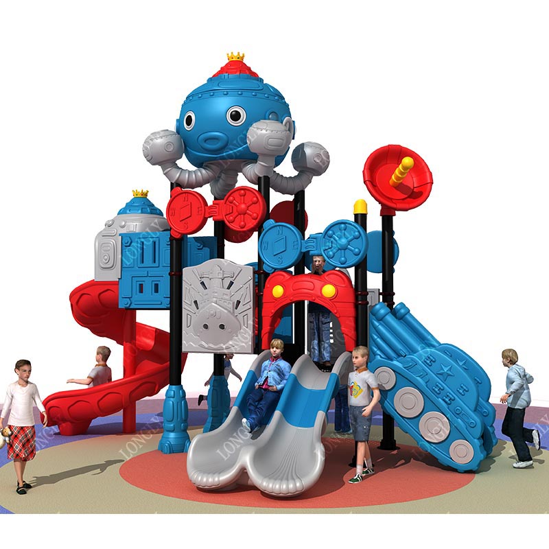 Kids Outdoor Area - สไลเดอร์พลาสติกสำหรับเด็กจากโรงงานจีน สำหรับสวนสนุก โรงเรียน พื้นที่อยู่อาศัย-วัสดุ LLDPE-อุปกรณ์สนามเด็กเล่นกลางแจ้ง