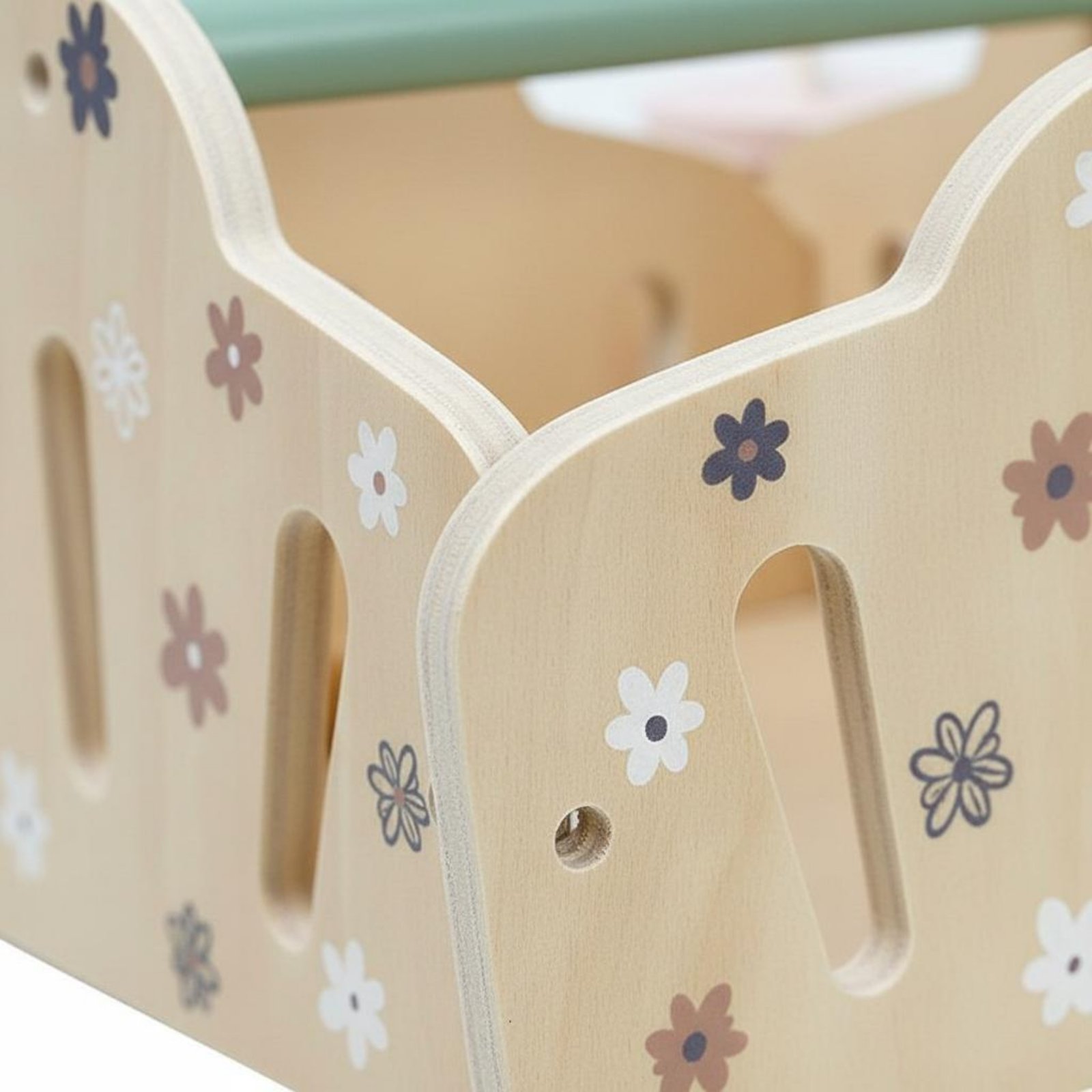 Kids Outdoor Wooden Playset - ตะกร้าใส่อาหารไม้สำหรับเล่นกลางแจ้ง ของเล่นเด็ก ชุดของเล่นจำลองอาหารหวานสำหรับเด็ก