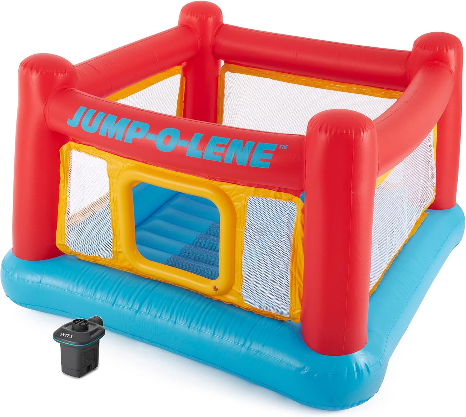 Kids Outdoor Inflatable - บ้านลมเป่าลมสำหรับเด็กเล่นในร่มและกลางแจ้ง พร้อมปั๊มลม