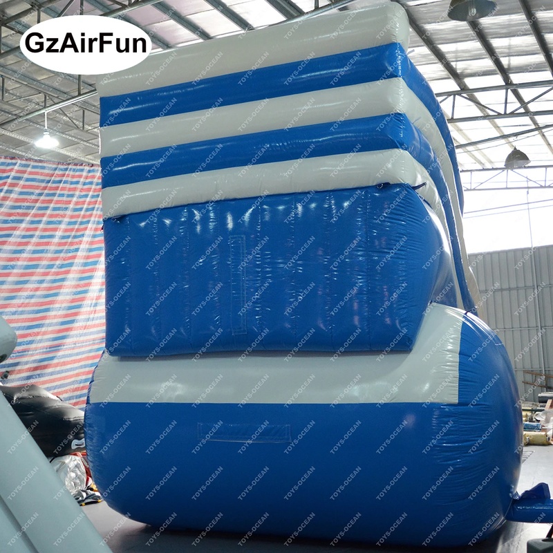 สไลเดอร์น้ำเป่าลมสำหรับเด็กแบบ - Kids Outdoor Inflatable Water Slide บทวิจารณ์และราคา