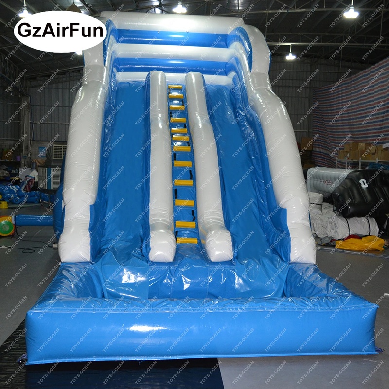 สไลเดอร์น้ำเป่าลมสำหรับเด็กแบบ - Kids Outdoor Inflatable Water Slide บทวิจารณ์และราคา