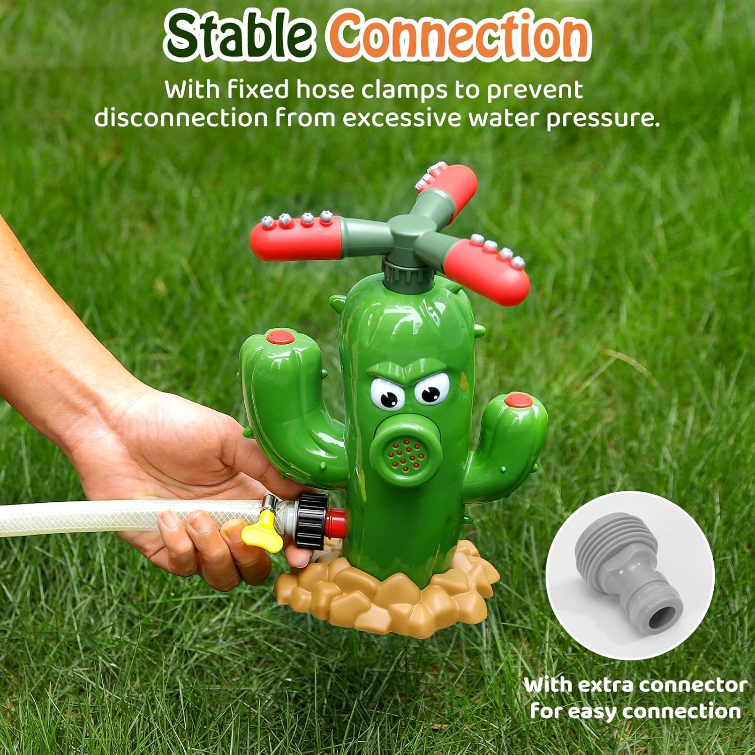 ของเล่นพ่นน้ำรูปกระบองเพชร ของ - Sprinkler Splash Pad บทวิจารณ์และราคา