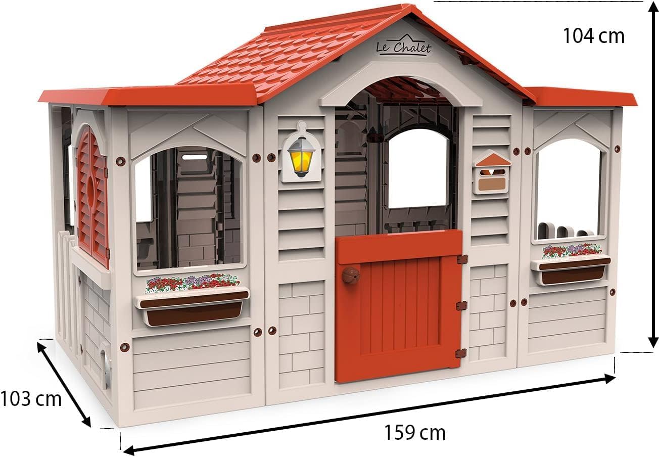 บ้านจำลองเลอชาเลต์แกรนด์คอตเทจ - Kids Outdoor Playhouse บทวิจารณ์และราคา