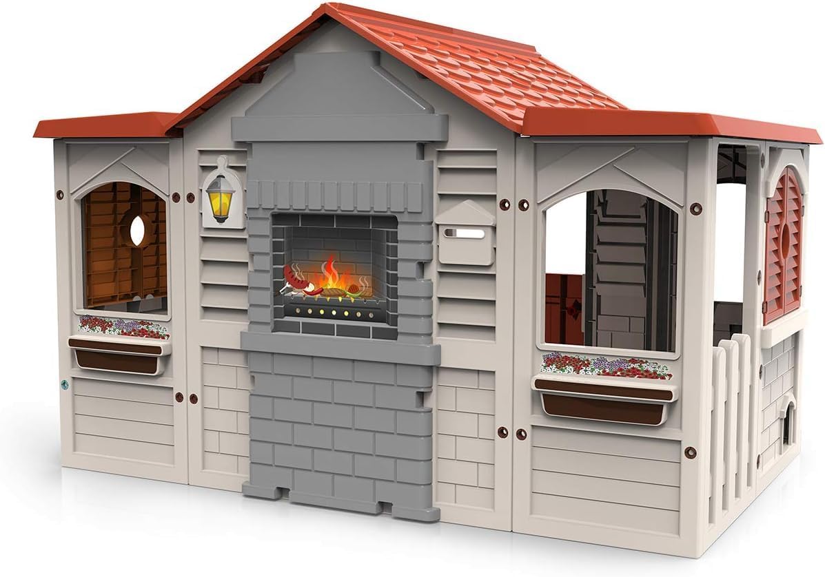 บ้านจำลองเลอชาเลต์แกรนด์คอตเทจ - Kids Outdoor Playhouse บทวิจารณ์และราคา