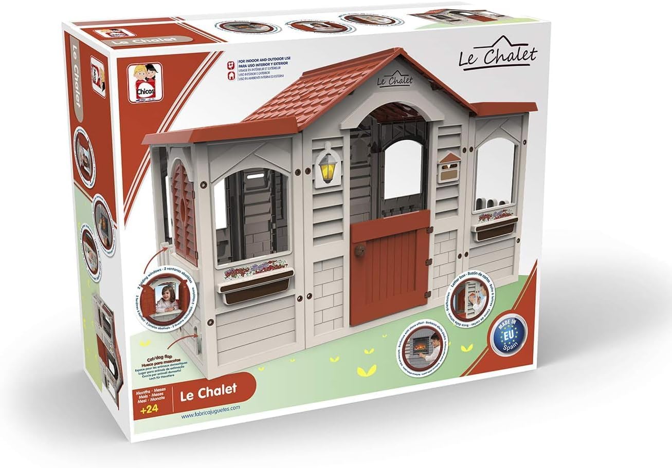 บ้านจำลองเลอชาเลต์แกรนด์คอตเทจ - Kids Outdoor Playhouse บทวิจารณ์และราคา