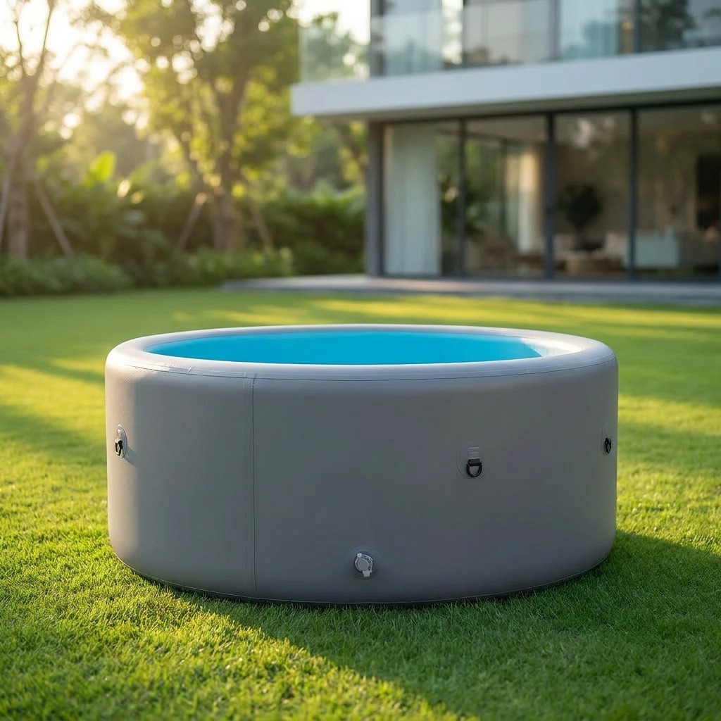 สระน้ำเป่าลม PVC DWF แบบพกพา ข - Kids Outdoor Loungers บทวิจารณ์และราคา