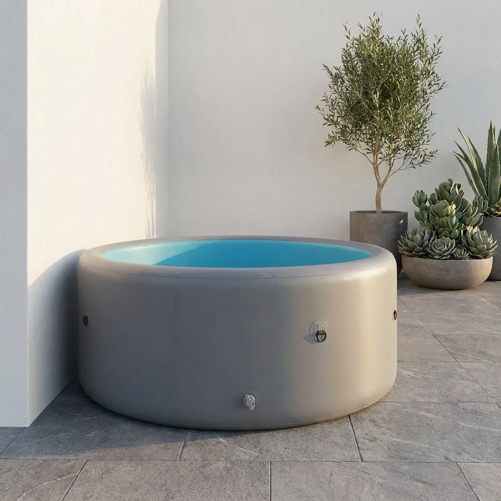 สระน้ำเป่าลม PVC DWF แบบพกพา ข - Kids Outdoor Loungers บทวิจารณ์และราคา
