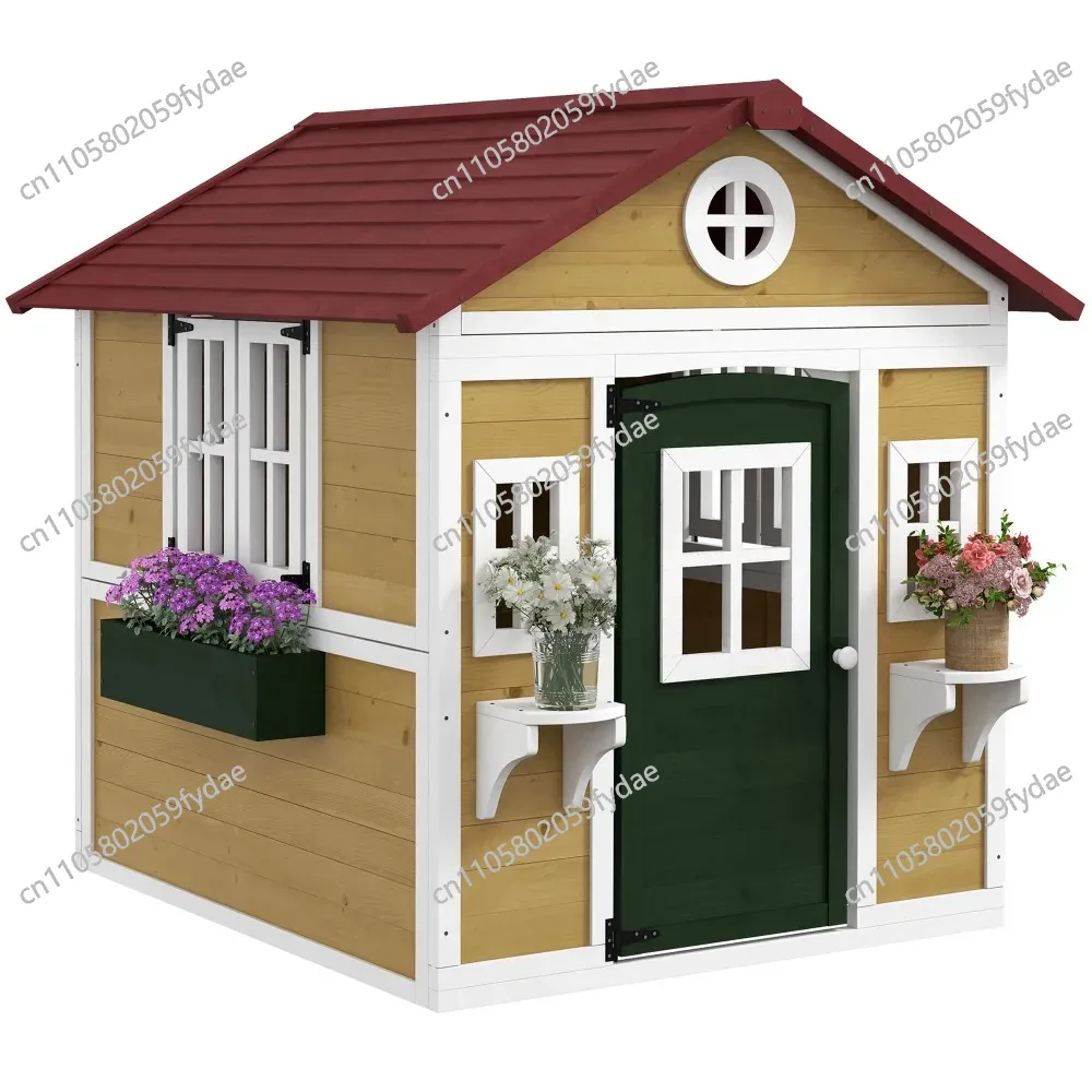 บ้านเด็กเล่นกลางแจ้ง, บ้านเด็ก - Kids Outdoor Playhouse บทวิจารณ์และราคา