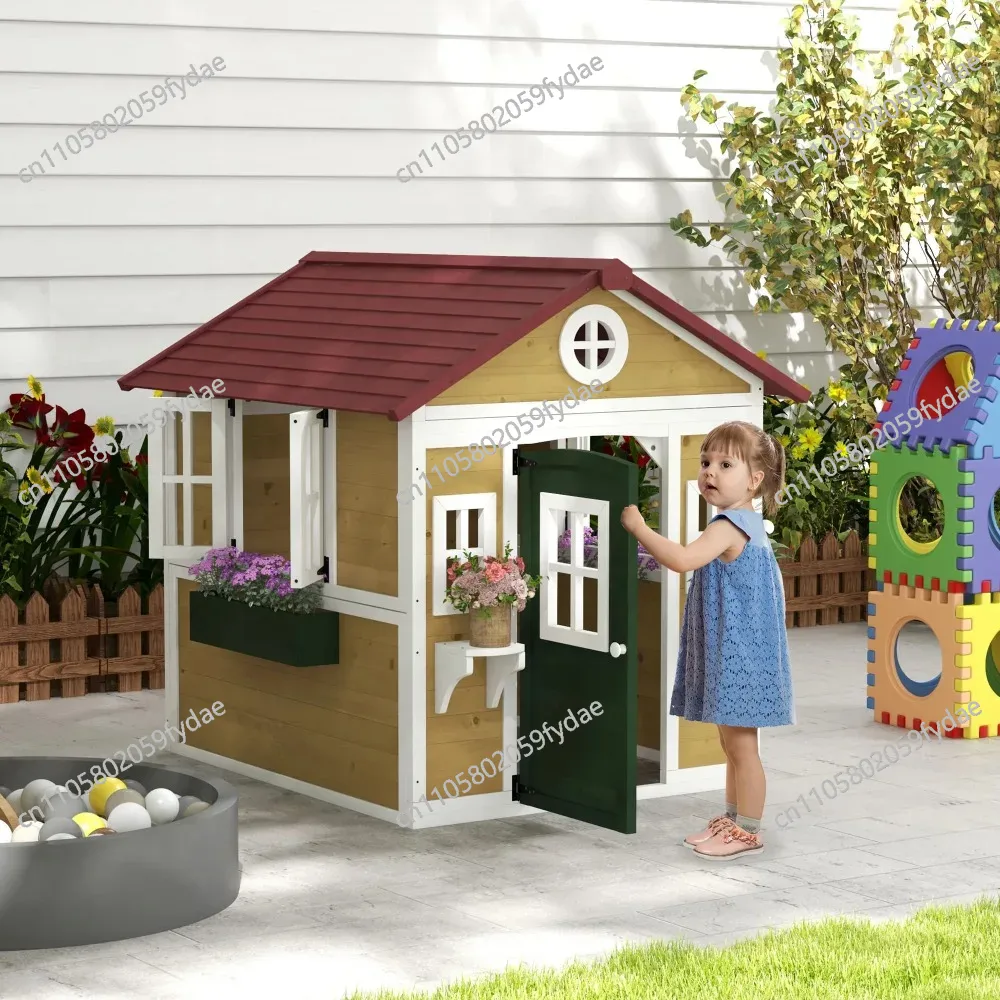 บ้านเด็กเล่นกลางแจ้ง, บ้านเด็ก - Kids Outdoor Playhouse บทวิจารณ์และราคา