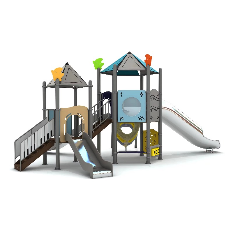 ชุดสนามเด็กเล่นไม้กลางแจ้ง บ้า - Kids Outdoor Wooden Playset บทวิจารณ์และราคา