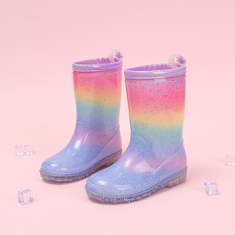 รองเท้าบูทกันฝนสำหรับเด็กผู้หญ - Kids Outdoor Boots บทวิจารณ์และราคา