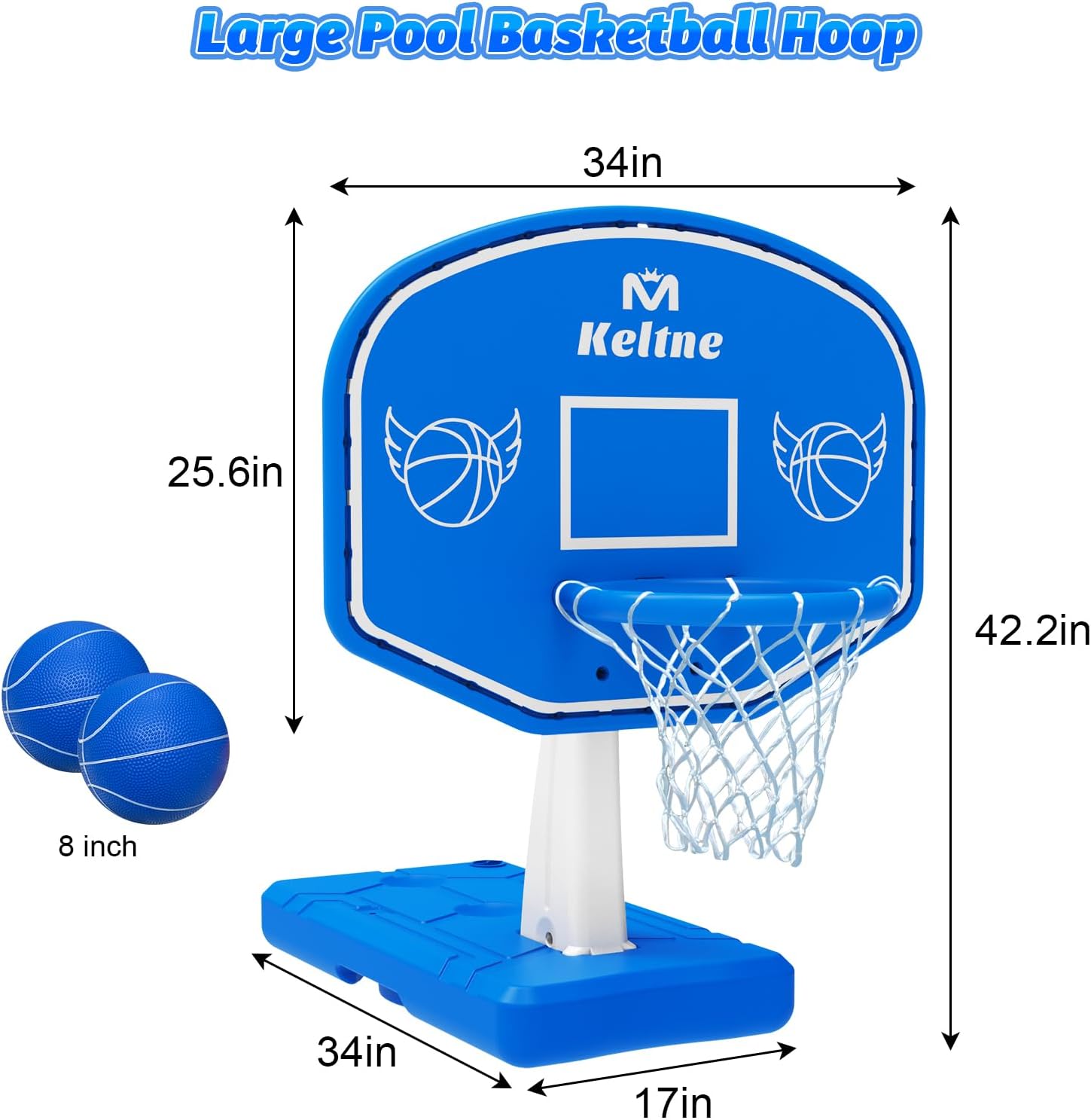 ห่วงบาสเก็ตบอลสำหรับสระว่ายน้ำ - Kids Outdoor Ball บทวิจารณ์และราคา