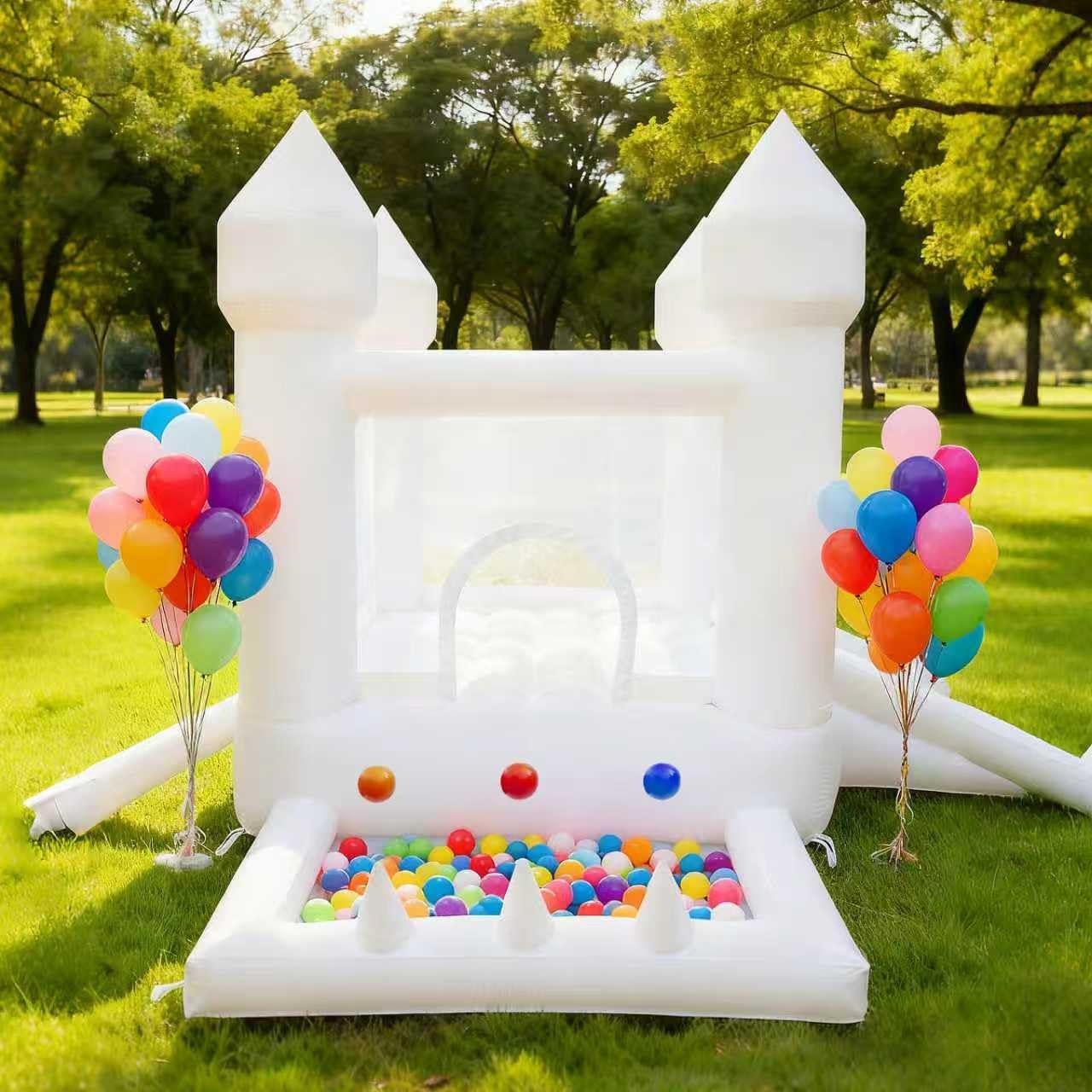 บ้านลมสีขาว, บ้านลมสำหรับใช้ใน - Kids Outdoor Ball บทวิจารณ์และราคา