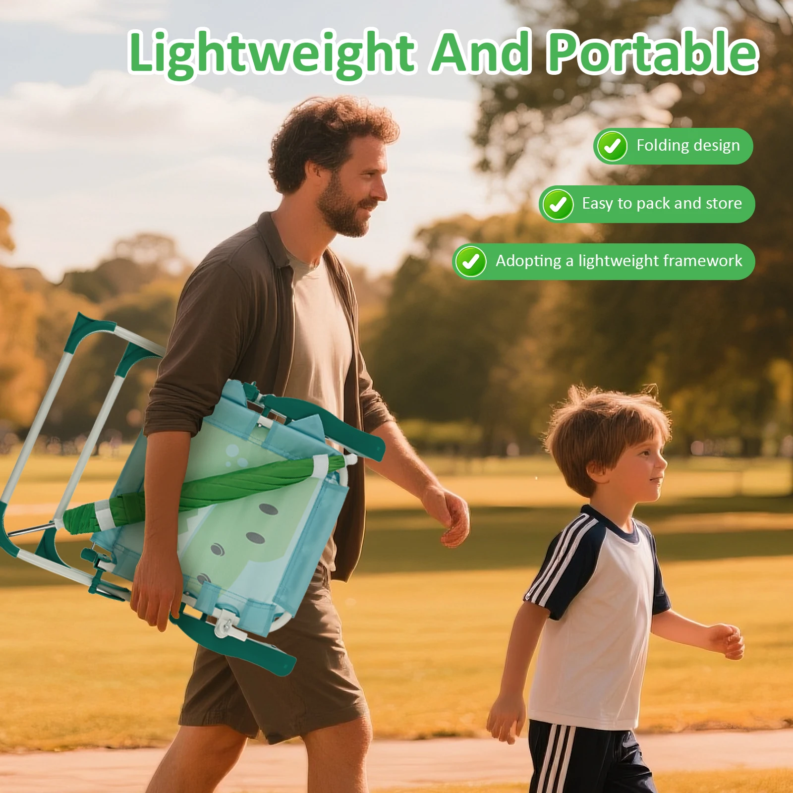เก้าอี้ชายหาดพับได้สำหรับเด็ก  - Kids Outdoor Loungers บทวิจารณ์และราคา