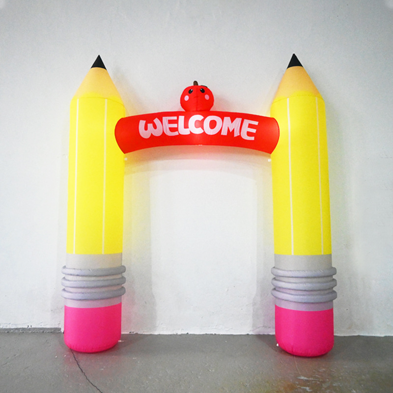 ซุ้มโค้งเป่าลมรูปดินสอขนาด 9 ฟ - Kids Outdoor Inflatable บทวิจารณ์และราคา