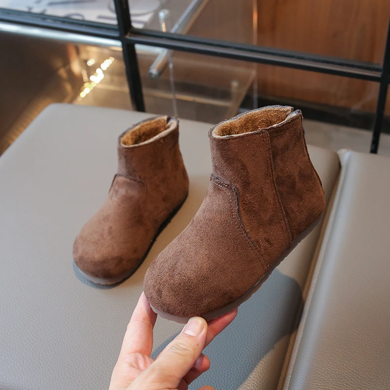 รองเท้าบูทเด็กเล็กสำหรับฤดูใบไ - Kids Outdoor Boots บทวิจารณ์และราคา