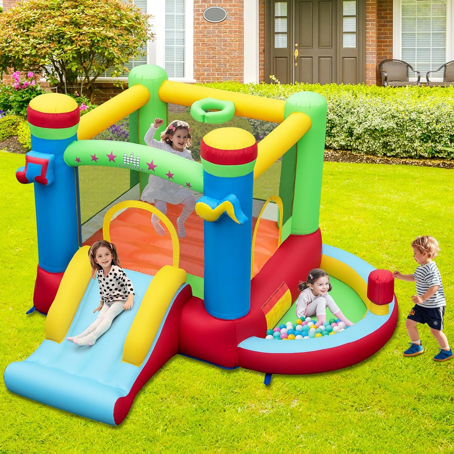 บ้านลมพร้อมบ่อบอล, บ้านลมสำหรั - Kids Outdoor Ball บทวิจารณ์และราคา