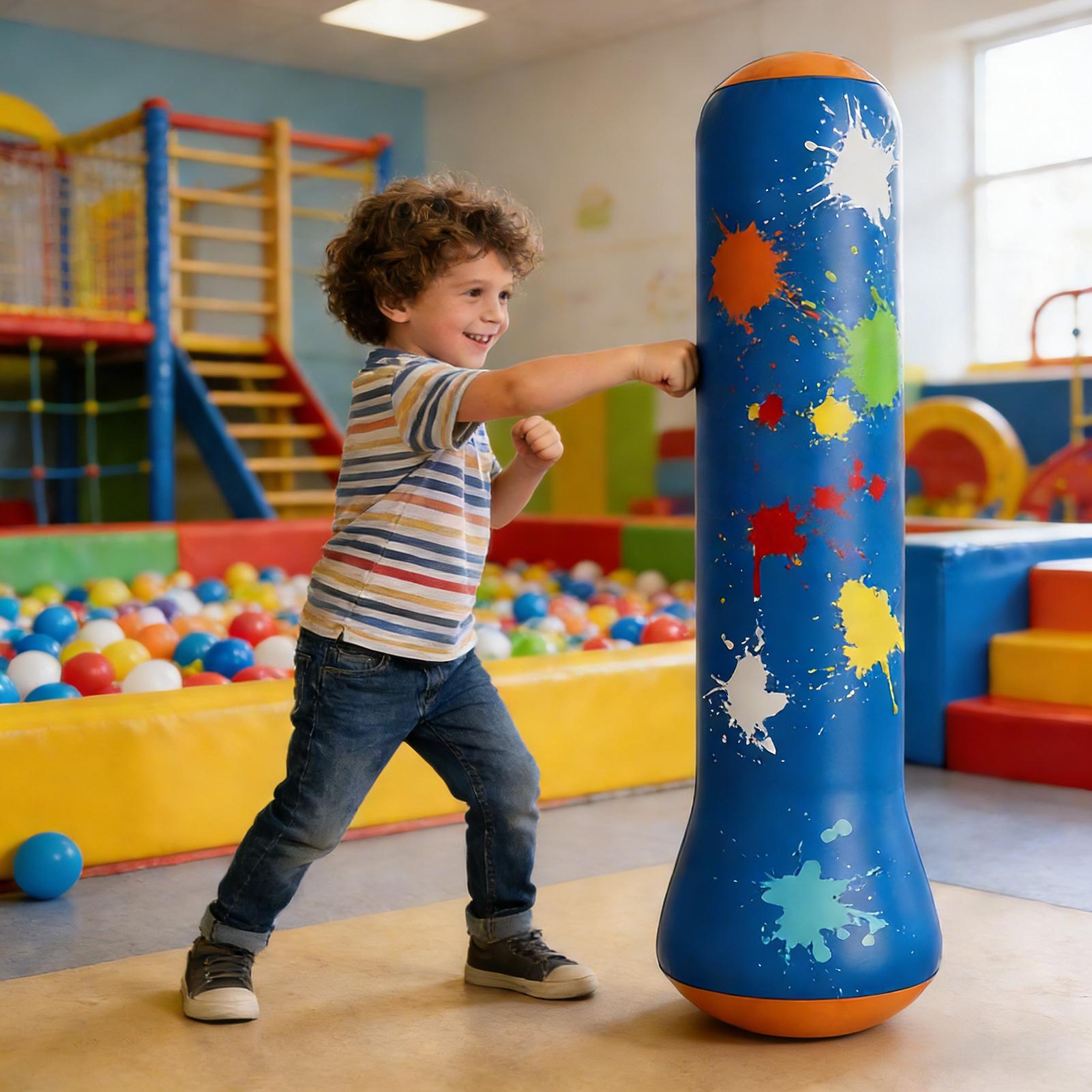 กระสอบทรายสำหรับเด็ก อุปกรณ์ออ - Kids Outdoor Inflatable บทวิจารณ์และราคา