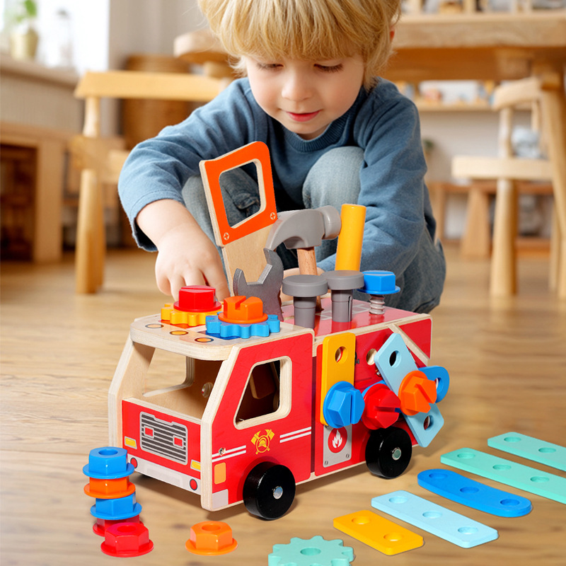 ชุดเครื่องมือประกอบน็อตและสกรู - Kids Outdoor Wooden Playset บทวิจารณ์และราคา