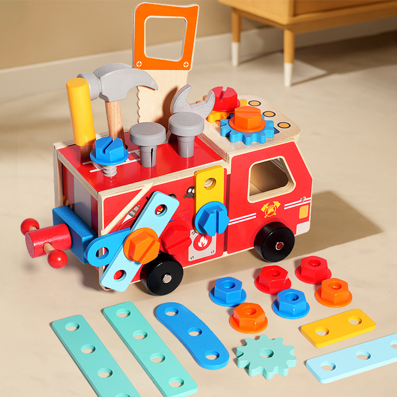 ชุดเครื่องมือประกอบน็อตและสกรู - Kids Outdoor Wooden Playset บทวิจารณ์และราคา