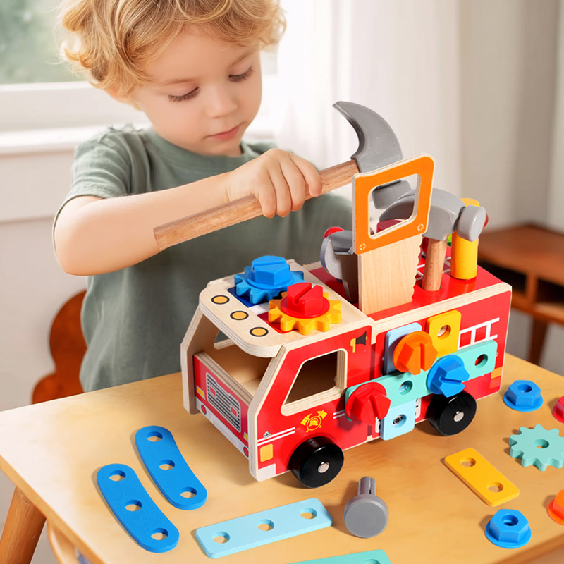 ชุดเครื่องมือประกอบน็อตและสกรู - Kids Outdoor Wooden Playset บทวิจารณ์และราคา