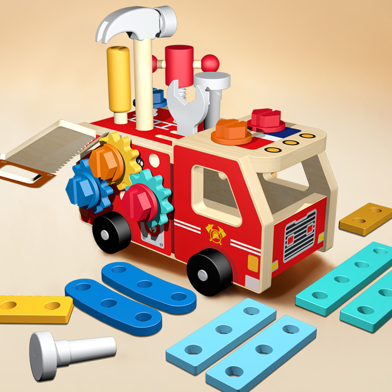 ชุดเครื่องมือประกอบน็อตและสกรู - Kids Outdoor Wooden Playset บทวิจารณ์และราคา