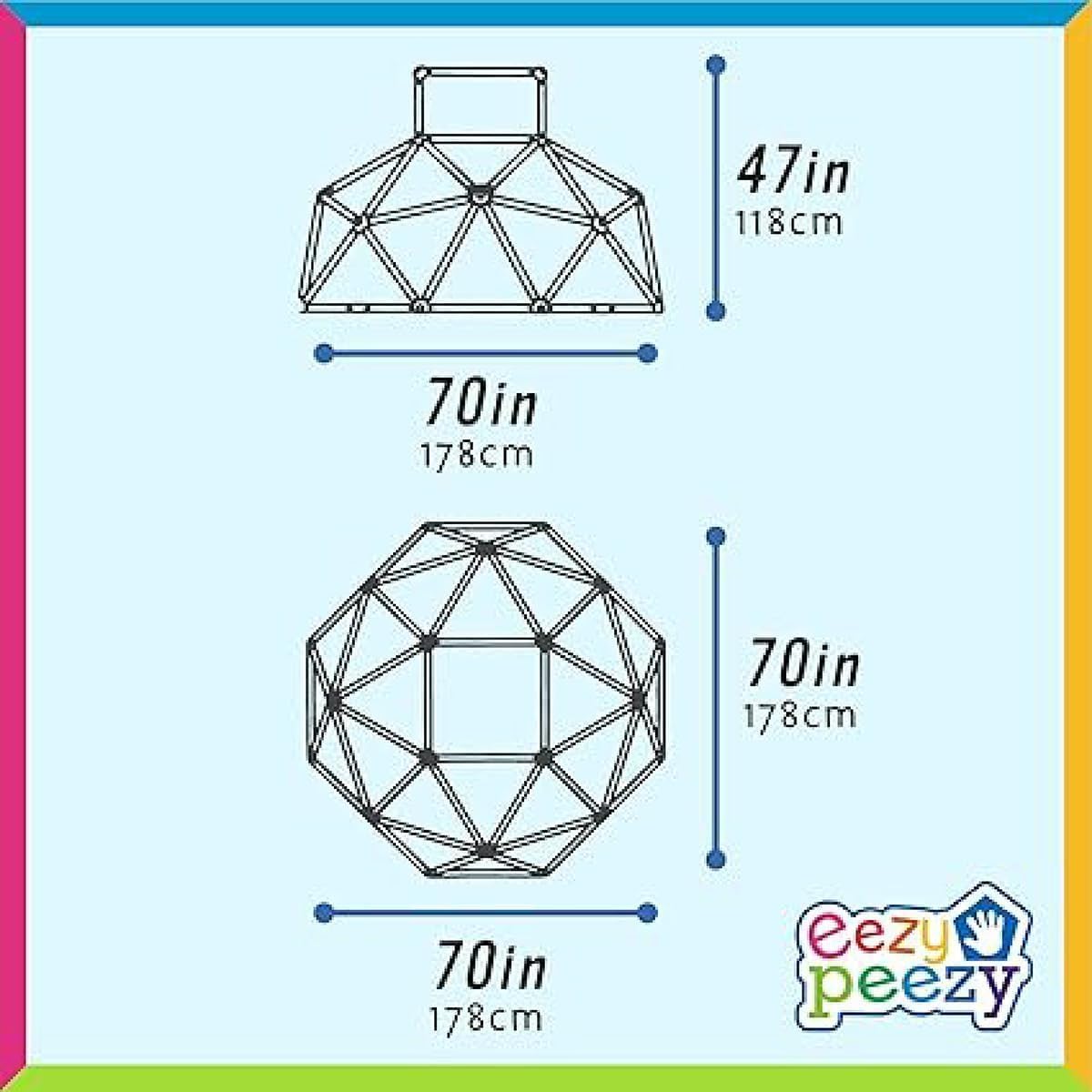 ชุดปีนป่ายพร้อมโดมปีนเขา - อุป - Kids Outdoor Dome Climber บทวิจารณ์และราคา