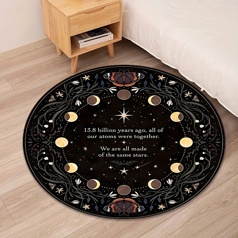 พรมทรงกลมพิมพ์ลายข้อความสร้างแ - Kids Outdoor Quotes บทวิจารณ์และราคา