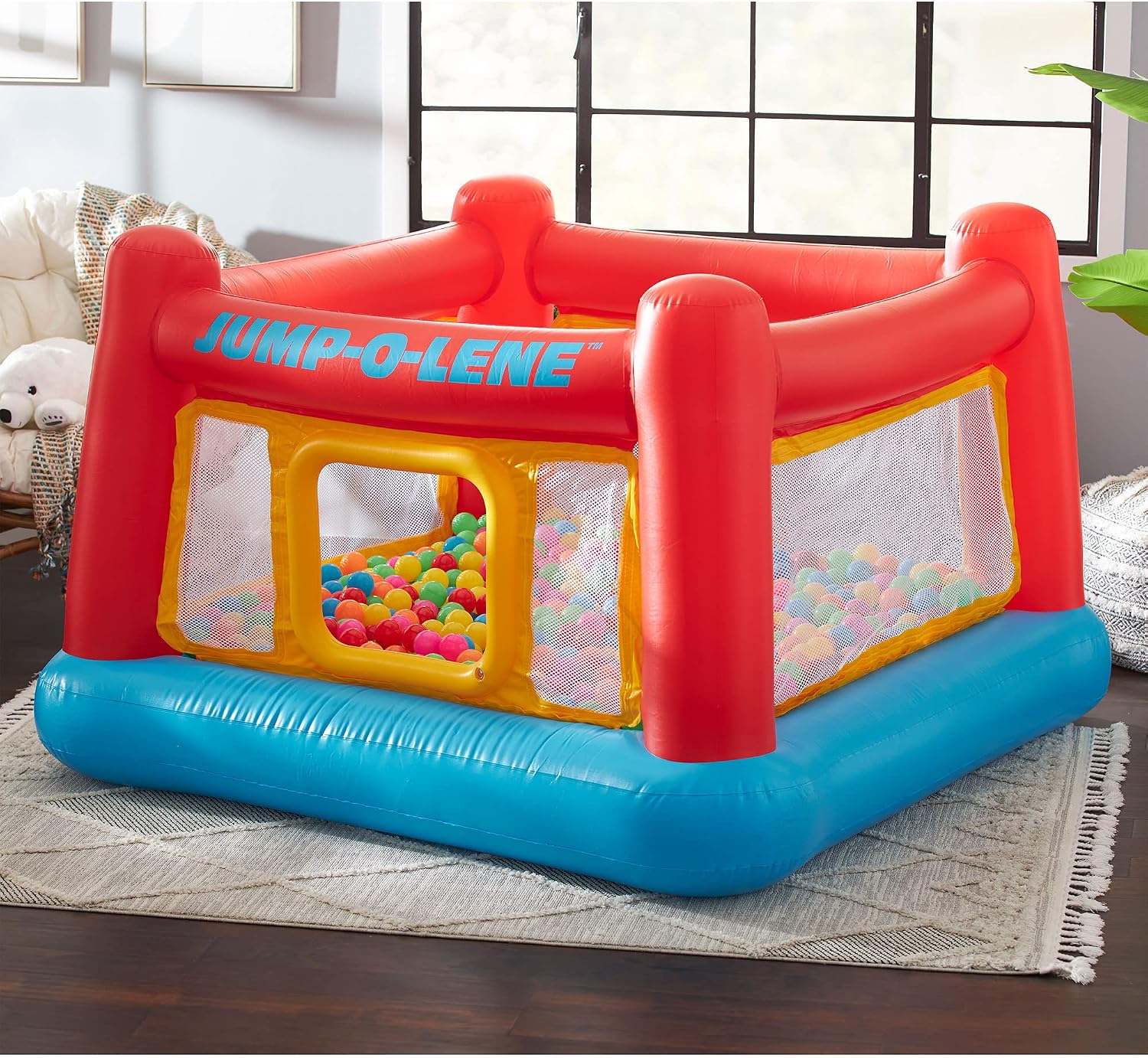 บ้านลมเป่าลมสำหรับเด็กเล่นในร่ - Kids Outdoor Inflatable บทวิจารณ์และราคา