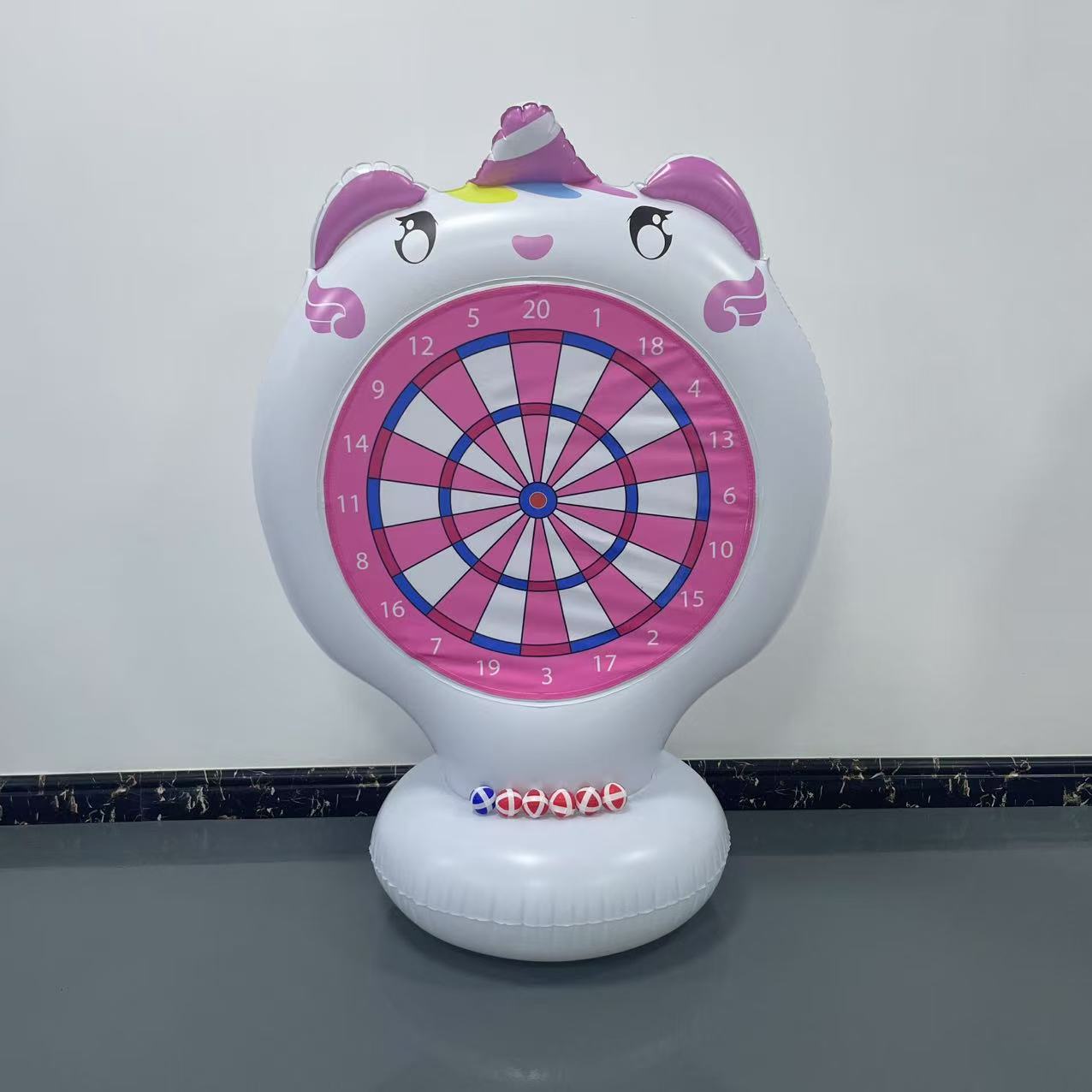 เกมยิงเป้าลูกดอกยูนิคอร์นแบบเป - Kids Outdoor Inflatable บทวิจารณ์และราคา